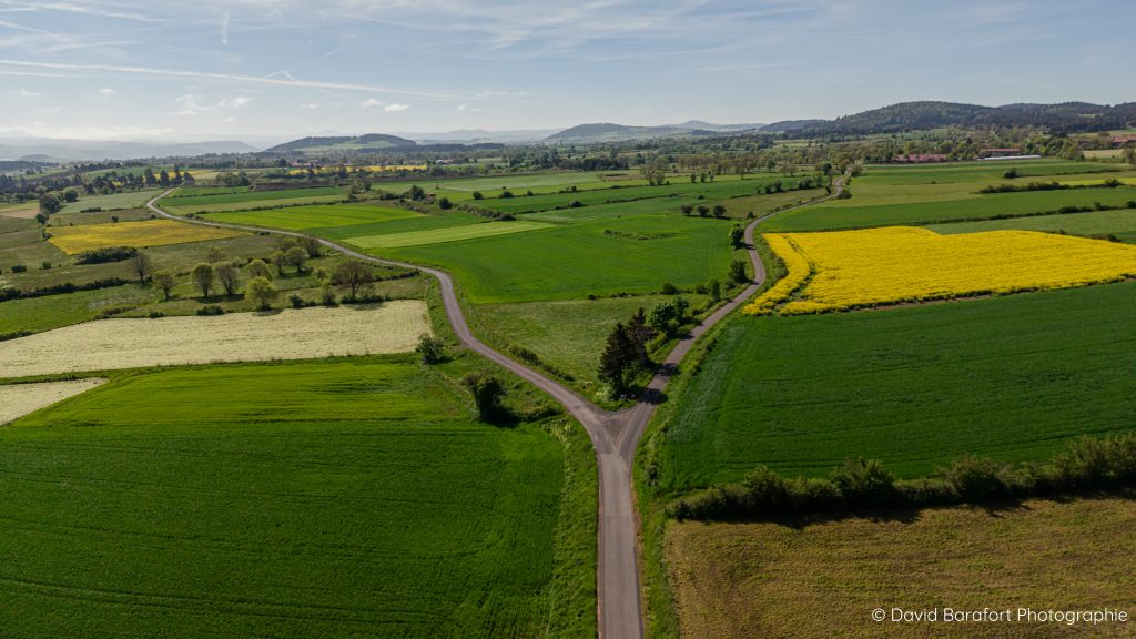Croisement route de l'Herm et de Chacornac